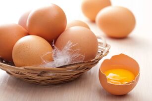 The use of eggs allows you to achieve a high aesthetic and aesthetic result